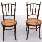2 Thonet Mundus chairs Vienna Austria, circa 1925