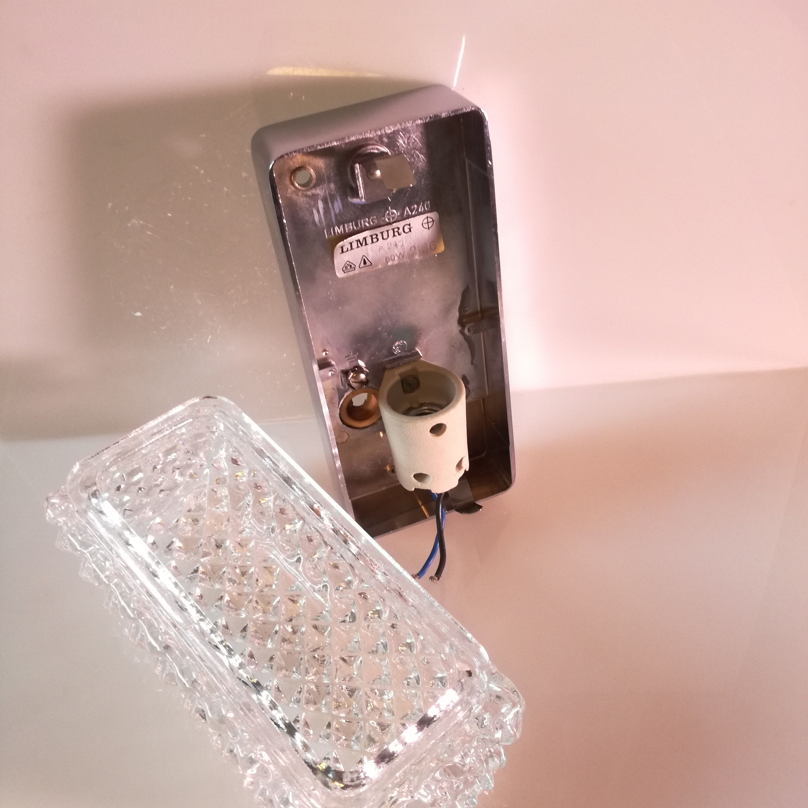 Limburg L20 rectangular wall lamp