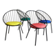 Set de 4 fauteuils corbeille des années 1950
