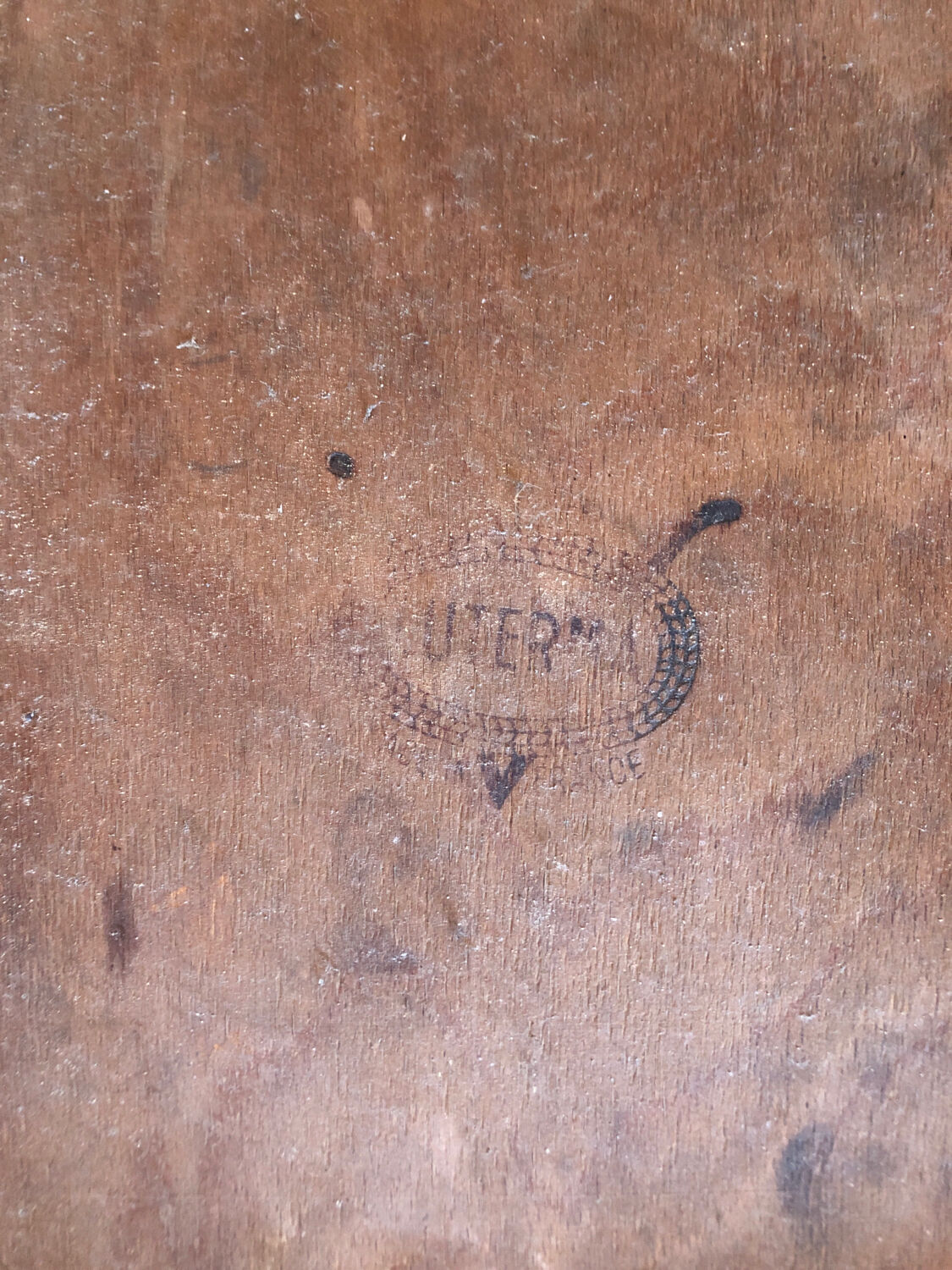 Chair bistrot luterma wood 70s vintage