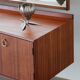 Coiffeuse vintage mid-century en teck (Meredew)