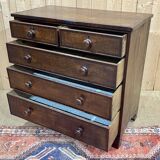 Commode anglaise du XIXème en chêne