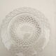 Ceiling lamp or wall lamp in cut glass and metal