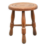 Vintage stool, wooden stool, side stool, plant holder