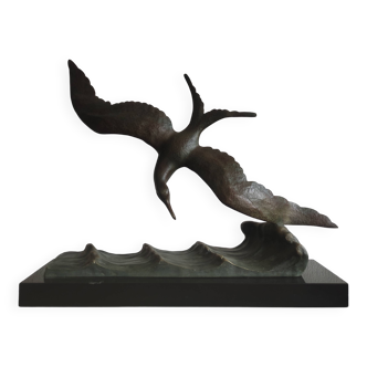 Sculpture "Vol de la mouette"