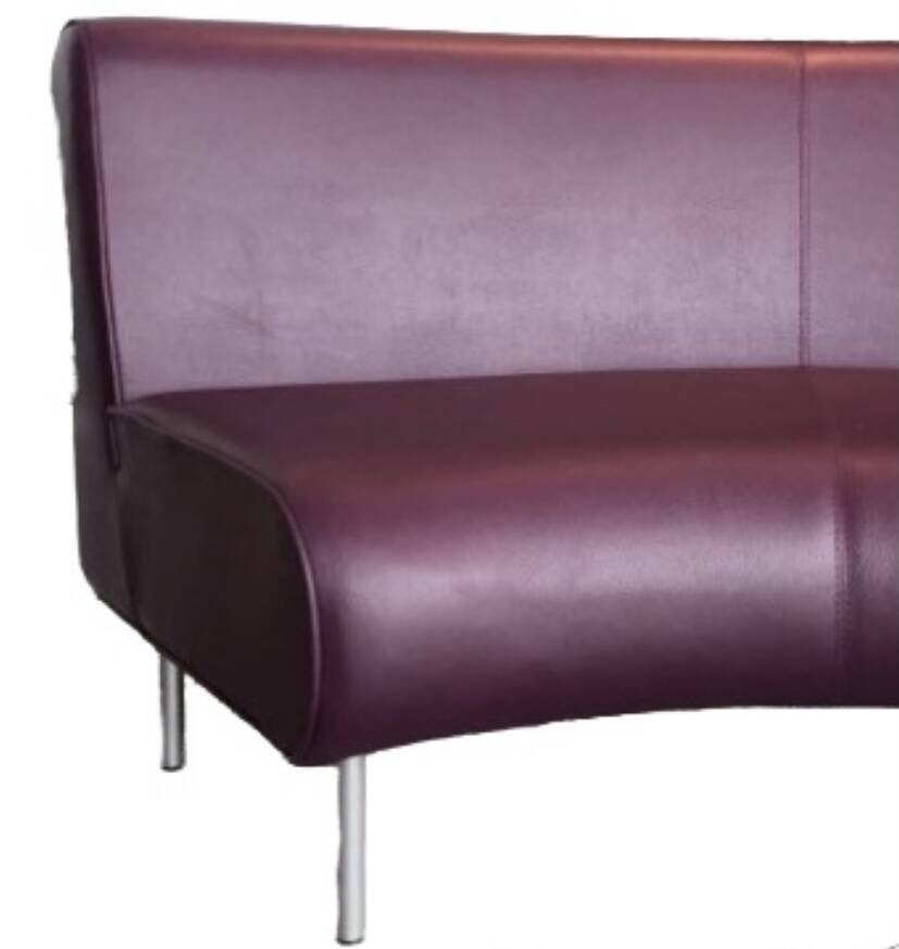 Canapé en cuir banquette en cuir