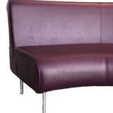 Leather sofa leather bench