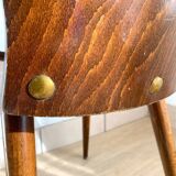 Series of 6 Baumann Eye model chairs