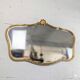 Louis-Philippe gilded mirror with shell pediment