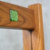 Mid-century swedish teak wall mirror from Fröseke ab, 1960s