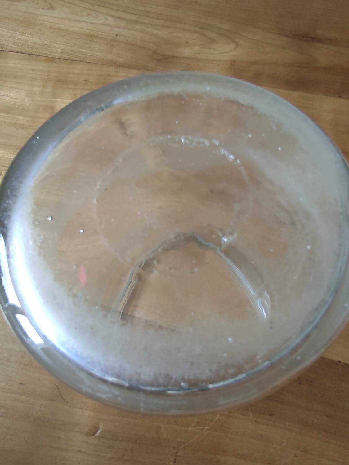 Antique glass candy box/jar