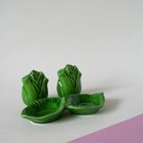 Pepper & salt set in slip, "fennel" model, 1970