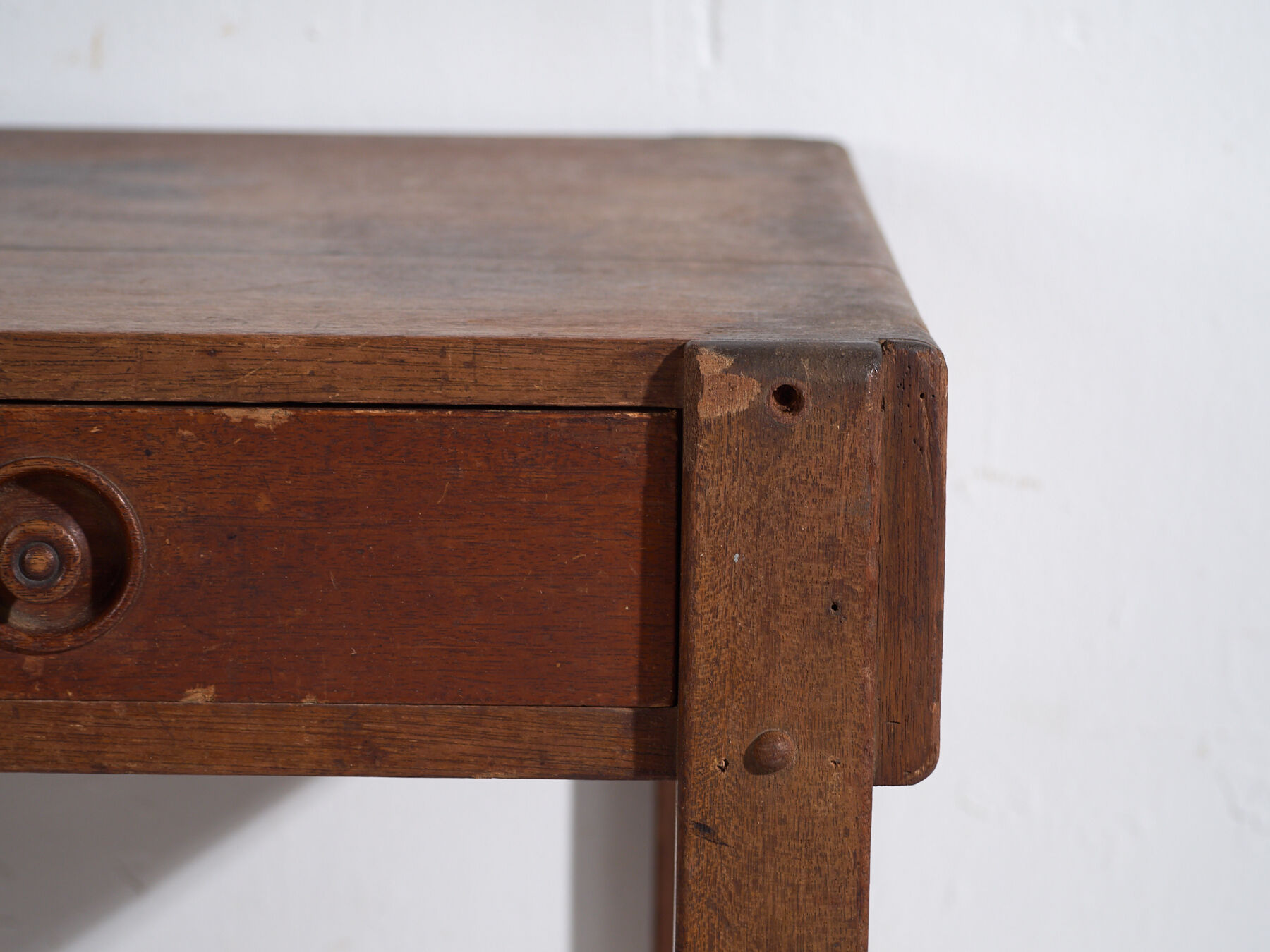 Bureau japonais ancien de type tsukue – Période Taisho/Showa (c.1910-1940)