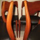 Suite de 4 chaises danoises en teck N.O.Moller N°71