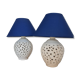 Pair of bedside lamps