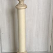 Pied de lampe en pierre le dauphin vintage 55cm