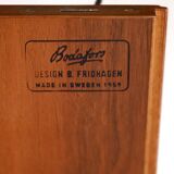 Nordic bookcase with sideboard