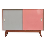 Buffet commode U-452 rose par Jiri Jiroutek pour Interier Praha 1960