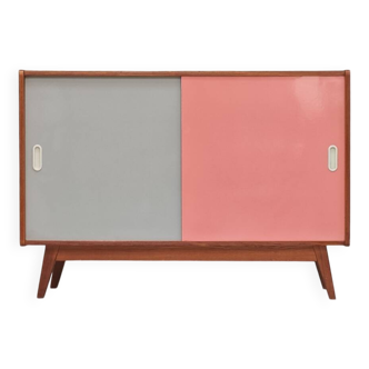 Buffet commode U-452 rose par Jiri Jiroutek pour Interier Praha 1960