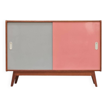 Buffet commode U-452 rose par Jiri Jiroutek pour Interier Praha 1960