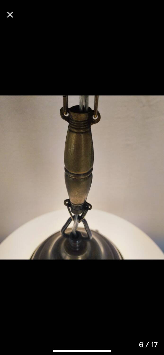 Lampe à suspendre - Verre de Murano - Rationaliste / Bauhaus
