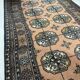 Tapis tribal Mori Bokhara noué à la main 68x50