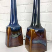 Pair of Scandinavian ceramic table lamps, Søholm Stentøj, Denmark, 1960