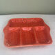 Ceramic compartment dish