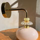 Vintage opaline wall light