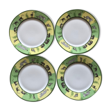 Hermes model africa plates