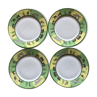 Hermes model africa plates