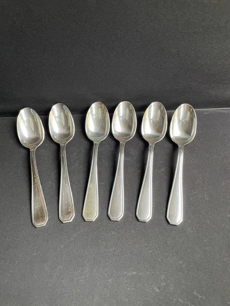 8 forks and 6 large Argental salad or dessert spoons