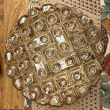 Space Age round wall lamp designed by Alois Gangknofner for Erco Leuchten, Germany, 1960s.