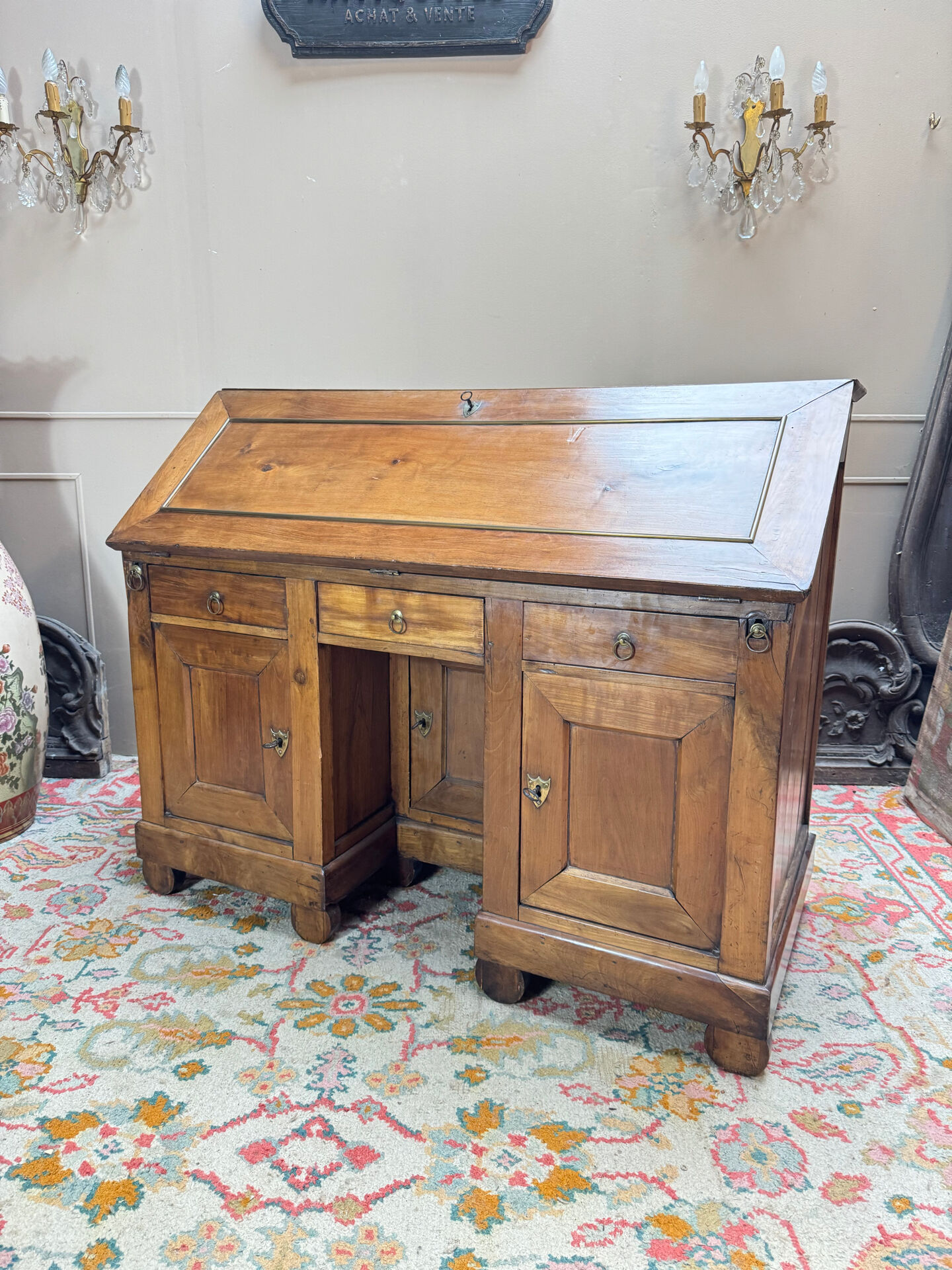 DIRECTORY PERIOD WALNUT SLOPING DESK 18TH CENTURY
