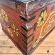 Afghan dowry chest in painted wood