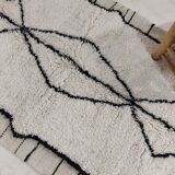 Moroccan berbere carpet 200x107cm