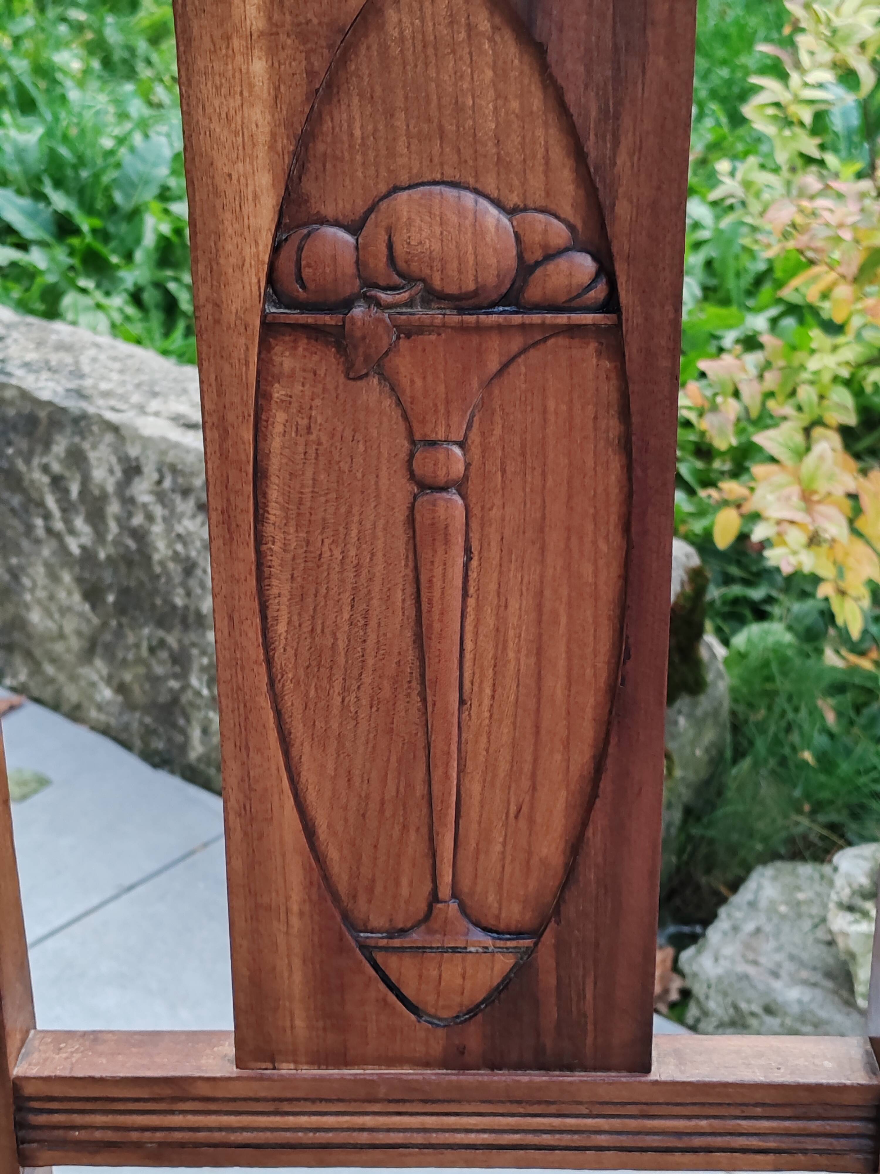 Set of 4 chairs, 1950s/1970s