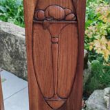 Set of 4 chairs, 1950s/1970s