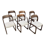 "Baumann sled chairs"
