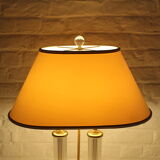 Hot water bottle lamp hollywood regency, the dolphin.