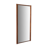Mid-Century German teak wall mirror from FF Geschliffen , 1960s