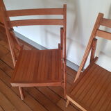 Folding chairs