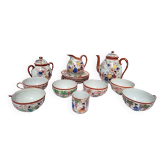 Japanese fine porcelain tea set