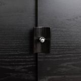 Vintage Mid-Century Scandinavian Modern Dark Oak Sideboard, 1960s