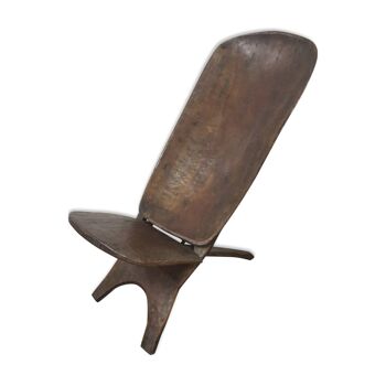 Senoufo African palaver chair