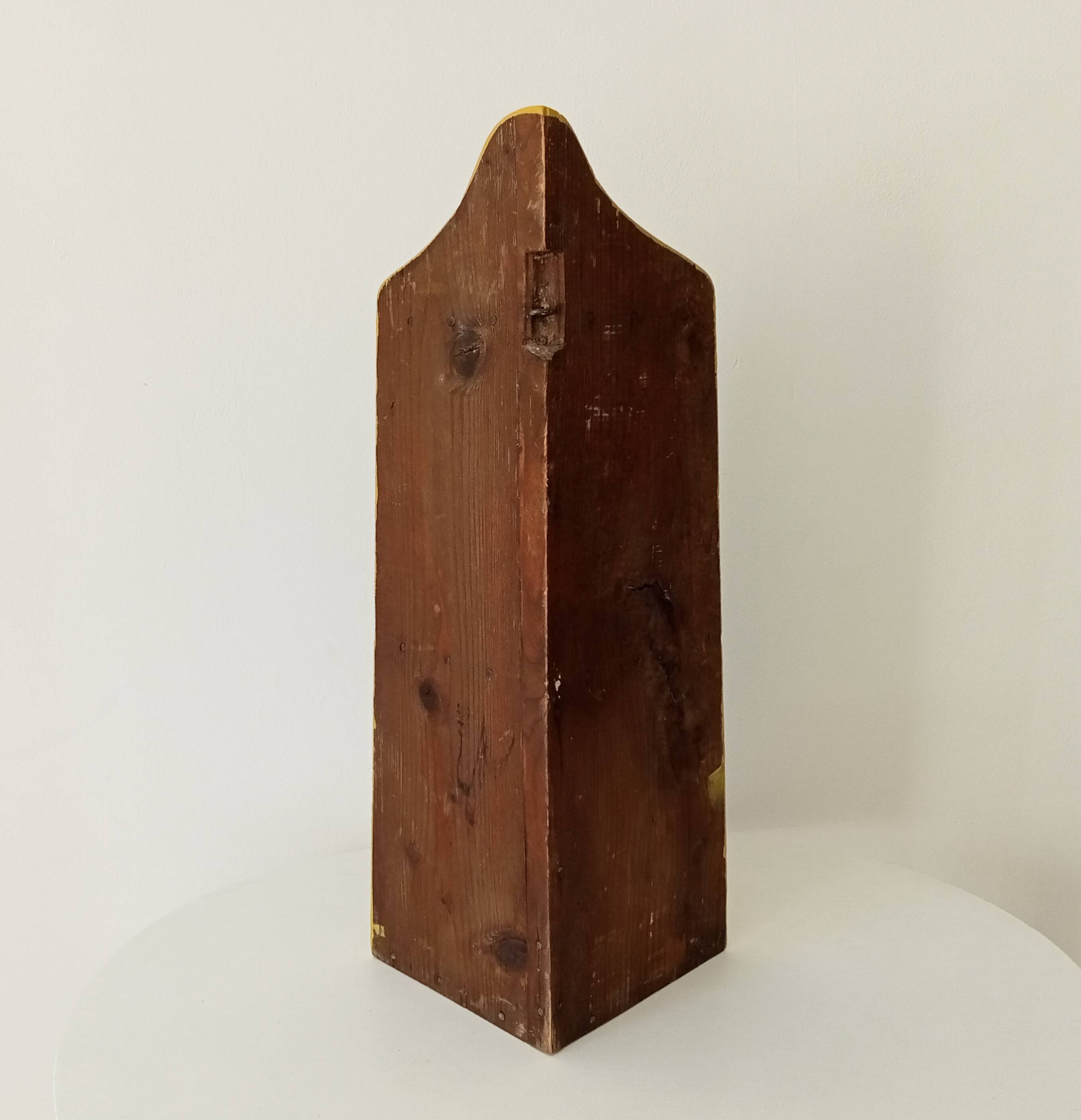 Old corner wall shelf