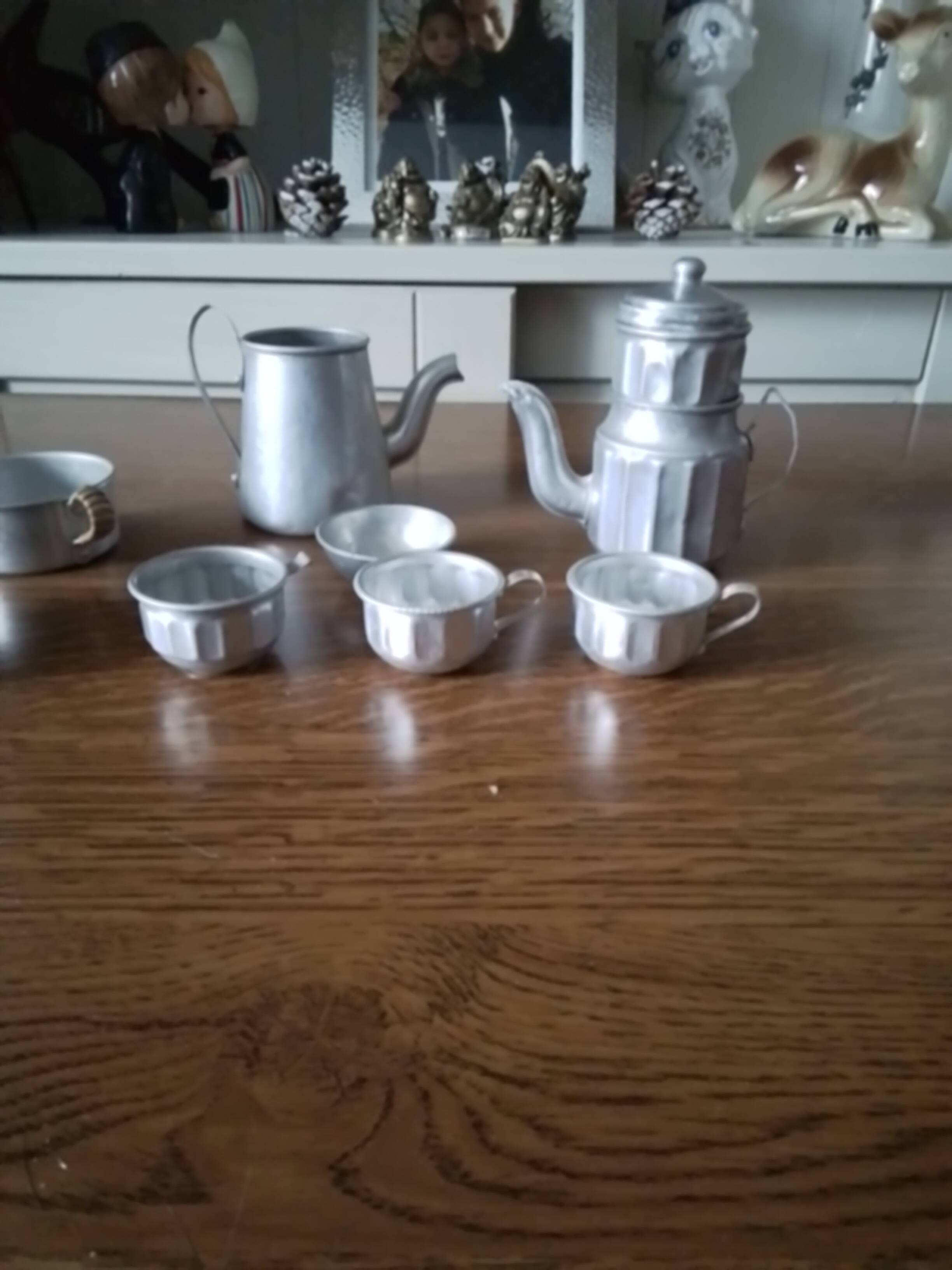 Vintage aluminum dinette set