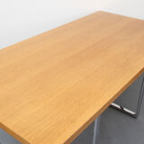 Desk office in light oak - 1970s