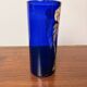 Antique Legras vase – Cobalt blue glass with floral enamel – Art Nouveau