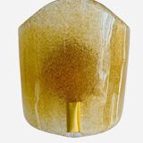 Murano Due pair of appliques with gold inlay, Italy 1990.